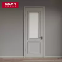 TATA木门 现代简约卧室门全屋定制室内门免漆门