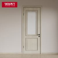 TATA木门 现代简约卧室门全屋定制室内门免漆门T206B