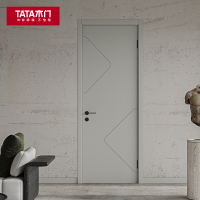 TATA木门 现代简约卧室门全屋定制室内门免漆门T301
