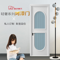 塞纳春天+实木复合烤漆门K-117