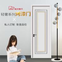 塞纳春天+实木复合烤漆门K-113