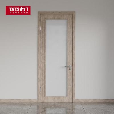 TATA木门现代简约木门卧室门全屋定制木质复合室内门免漆门T009B