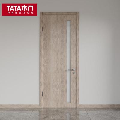 TATA木门现代简约木门卧室门全屋定制木质复合室内门免漆门T001B