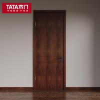 TATA木门实木复合大门定制室内门卧室门房门油漆门T002
