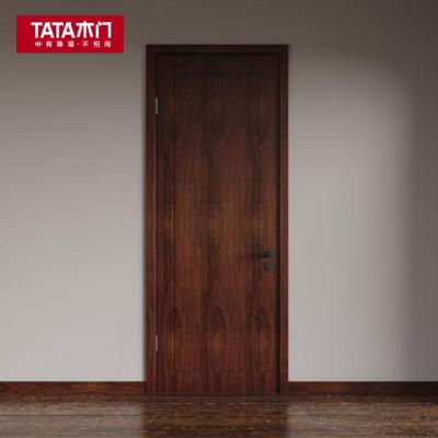 TATA木门实木复合大门定制室内门卧室门房门油漆门T009