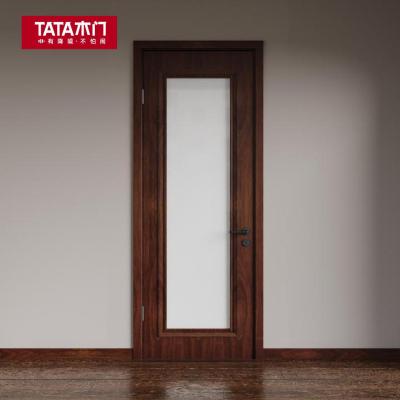TATA木门实木复合大门定制室内门卧室门房门油漆门T201B