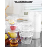 [补贴10%]一次性餐具碗筷套装家用汤碗饭盒筷子加厚塑料圆形打包快餐盒批发