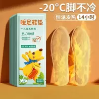 [补贴10%]自发热鞋垫女暖脚贴免充电自加热冬可行走男暖足贴暖脚底热垫家用
