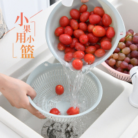 加厚果盆果篮双层镂空果盘厨房洗水果菜篮家用沥水篮洗菜收纳欧式
