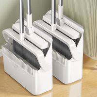 [补贴10%]扫把簸箕套装组合家用扫地笤帚不粘头发神器魔术捎把扫帚单个刮水