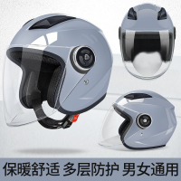 [补贴10%]国标3c认证电动车头盔男女电瓶摩托车四季通用安全帽秋冬保暖半盔