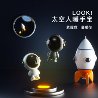 [冬季暖手小神器 太空人暖手宝 ]两档调温 LED温度显示 免费定制广告