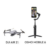 大疆 DJI Air 2S 航拍无人机+ Osmo Mobile 6 OM手持云台稳定器+运动相机