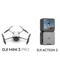 大疆 DJI Mini 3 Pro 御Mini Pro 级迷你航拍机+Action 2 灵眸大疆运动相机