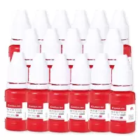 齐心 B3712 快干原子印油 10ml 红 24个装