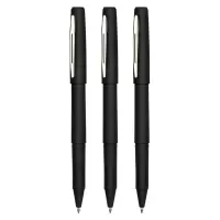 齐心 GP186 大容量中性笔 子弹头 0.5mm 黑 12支装