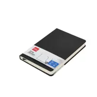 齐心 ZC108 商务皮面本25K 160张 黑 单本装