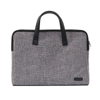 齐心 ZA0008 商务公文包 手提 纵横灰 单个装