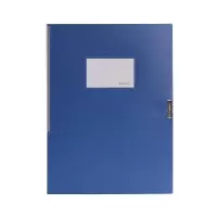 齐心 ZA0018 档案盒 A4 25mm 灰蓝 单个装