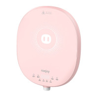 (全国联保 2年换新)锐椒电磁炉家用小型迷你智能火锅炒菜宝宝辅食节能小猪圆形电池炉超薄便携RJ-1801ZR