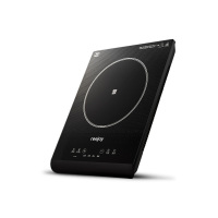 (全国联保 2年换新)锐椒家用小型电磁炉超薄套装大功率智能猛火爆炒电磁灶持续小火节能RJ-2106R黑