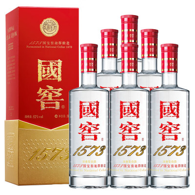 国窖1573浓香型白酒52度500ml*6瓶