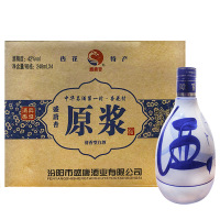 盛唐杏42度原浆酒杏花村清香型白酒248ml*4瓶