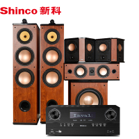 新科(Shinco)5.1家庭影院音响客厅电视音箱套装 (风云一号5.1套装+x-700功放)