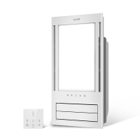 奥普(AUPU)浴霸[基础安装]双摆页风暖 A127(遥控)