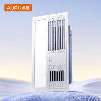 奥普(AUPU)浴霸 [基础安装]按键翘板开关多功能2200W功率风暖QDP2122B