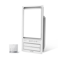 奥普(AUPU)浴霸[不安装]LS01A-S 取暖换气照明AI恒温数字显示 摆页2600W 线控开关