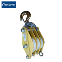 SHANGTIE 环氧树脂滑轮组3吨*2轮+3吨3轮滑轮组(含直径8mm钢丝绳60米) H3T-φ8*60M/台