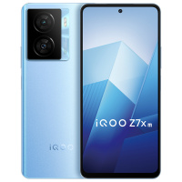 vivo iQOO Z7x(m) 8GB+128GB 旷野蓝色 骁龙695芯 80W闪充 6000mAh大电池 大面积散热 120Hz刷新 智能手机[不含票]