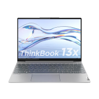 联想Thinkpad ThinkBook 13x 00CD 高端超轻薄笔记本 Evo平台13.3英寸 (i5-1235U 16G 512G 2.5K)银[不含票]