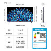 100A5D 100英寸 百吋类纸屏 哈曼调音 一级能效