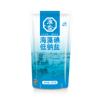 淮牌低钠盐400g