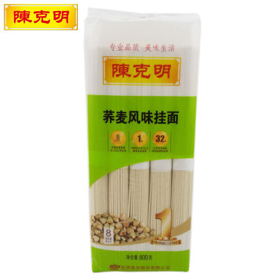 陈克明荞麦风味挂面(塑包)800g