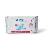 ABC甜睡卫生巾夜用加长轻透薄棉柔323mm*3片