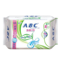 ABC夜用卫生巾 纤薄网感棉柔280mm*8片 (含澳洲茶树精华)
