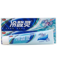 冷酸灵井盐爽白牙膏90g