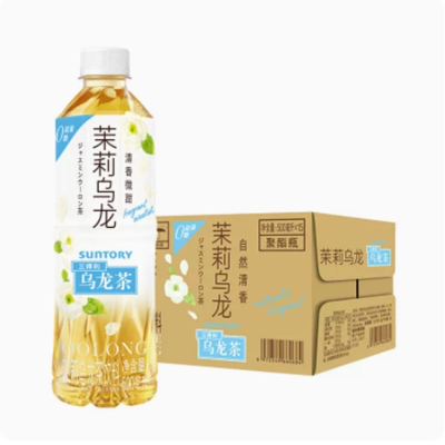 三得利茉莉乌龙茶500ml