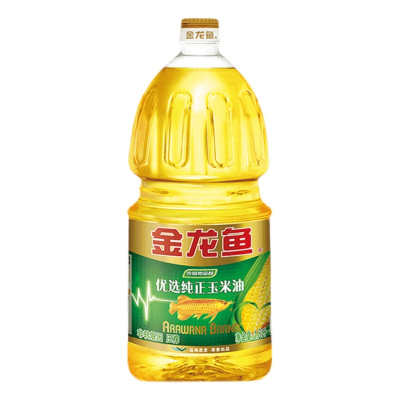 金龙鱼优选纯正玉米油(非转基因)1.8L/瓶
