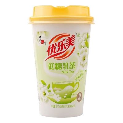 优乐美低糖乳茶茉莉绿茶 67g/杯