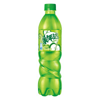 美年达青苹果味轻装600ml