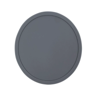 羚翎 LLDZ-03 软胶 防烫杯垫 直径15CM 棕色