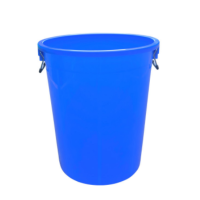 羚翎 LL-YT100 50*39*62cm 无盖塑料桶 蓝色