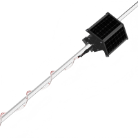 羚翎 LLJS-04 1W DC3.7V 闪烁频率0.5Hz IP66 LED斜拉线警示灯(缠绕式)