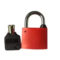 羚翎 LL-L1 30mm锁体 20mm梁 塑钢 挂锁 1.00 个/把 (计价单位:把) 红色