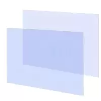 羚翎 LL-ZS004 120*80mm 展示铭牌 (计价单位:个) 白色