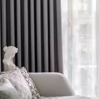 明壹行 MYX-CL626 1m*1m 涤纶遮光布帘 1.00 米/个 (计价单位:个) 灰色